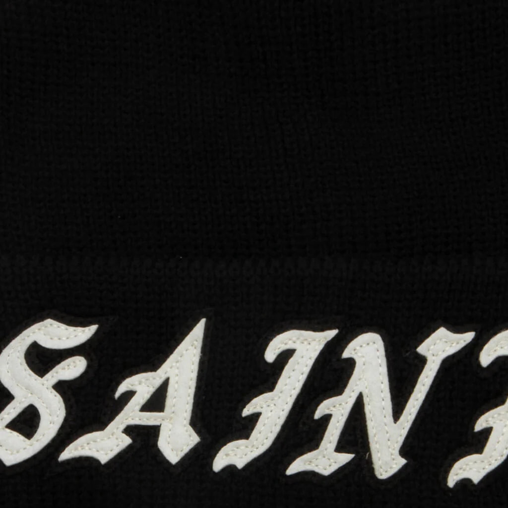 Saint Knit Beanie Black