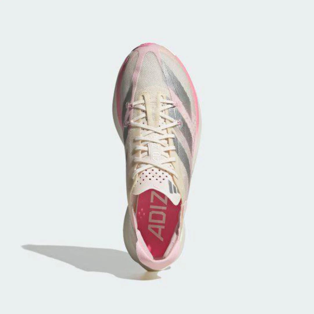 Adidas Adizero Adios Pro 3 Branco Rosa Claro