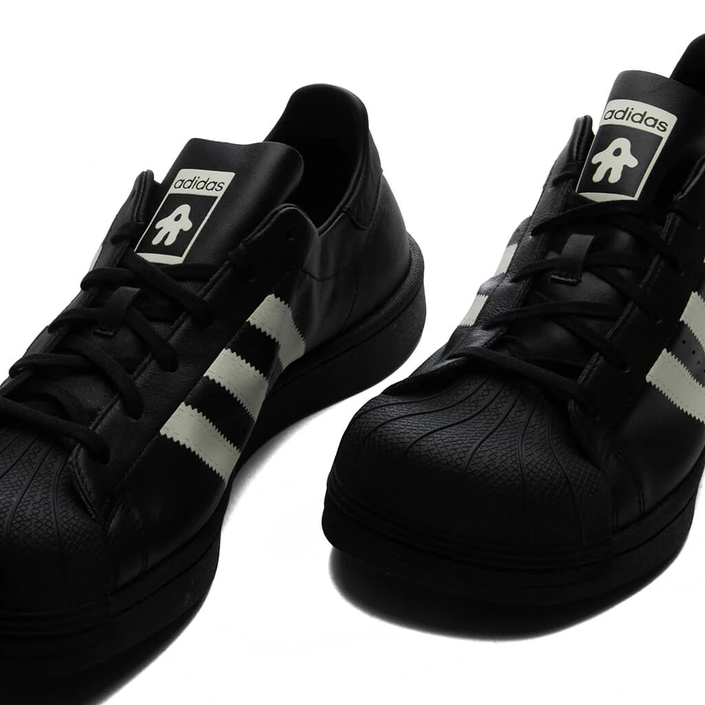 adidas Originals x Avavav Womens Superstar Core Black Ivory Off White