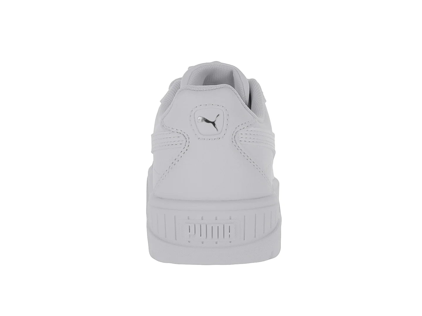 Tenis PUMA Carmen II Blanco y Plata para Niña