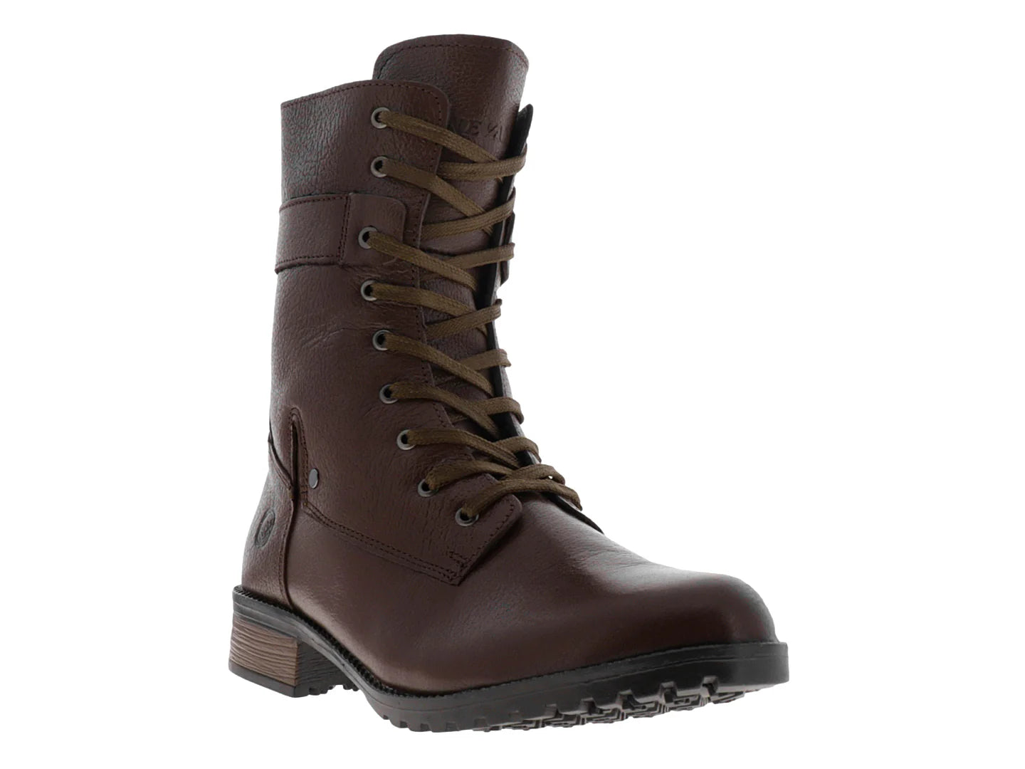 Botas Nevada Piel Sorrento Café para Mujer