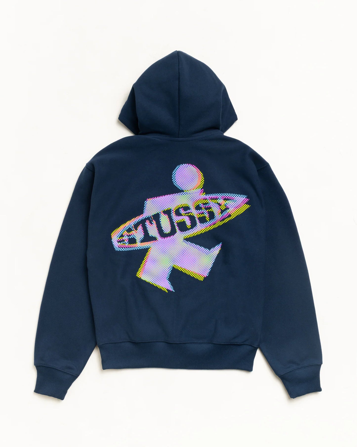 DOT SURF PUFF PRINT ZIP HOODIE