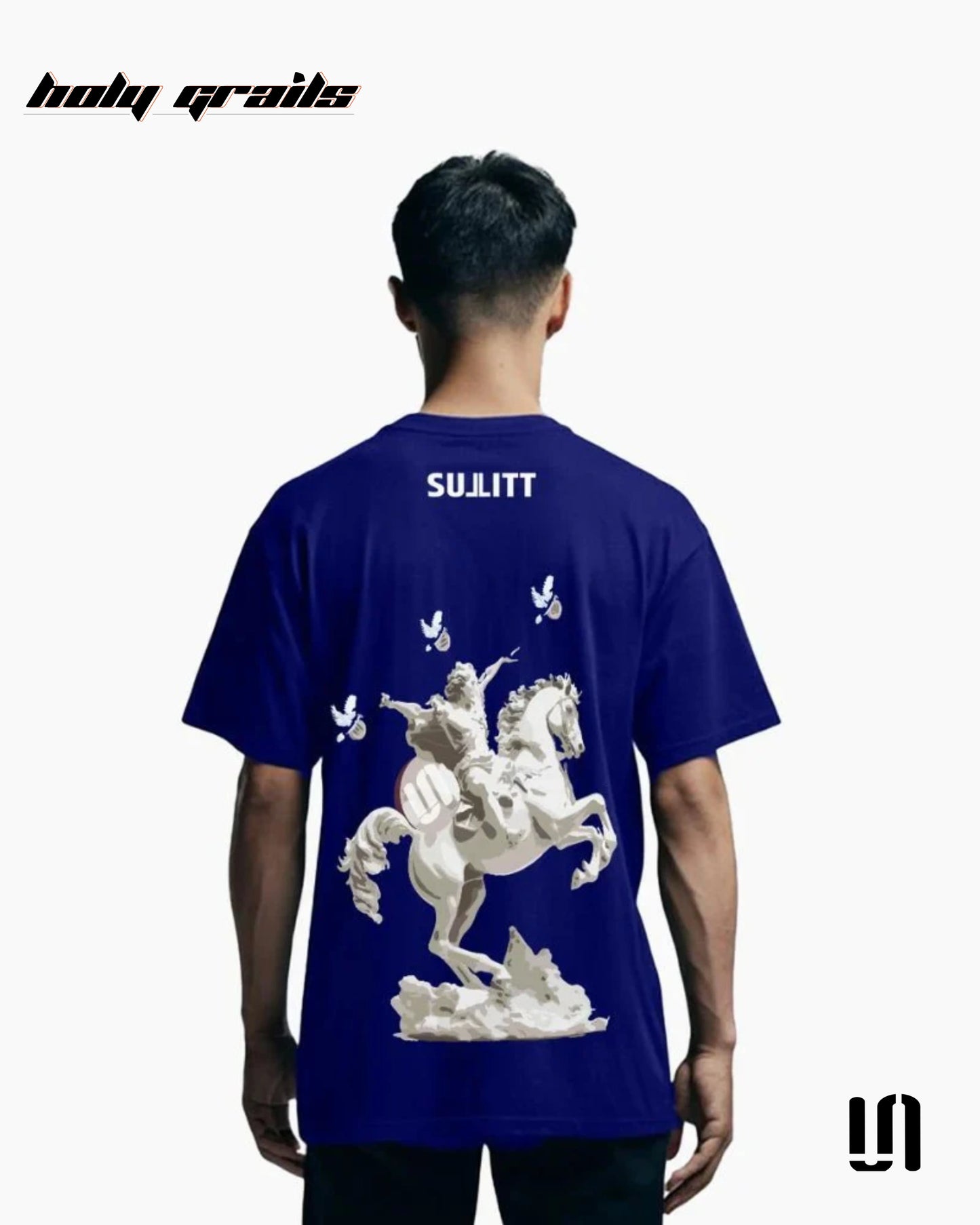 Mighty Horse Blue Oversized Tee HG x Sullitt