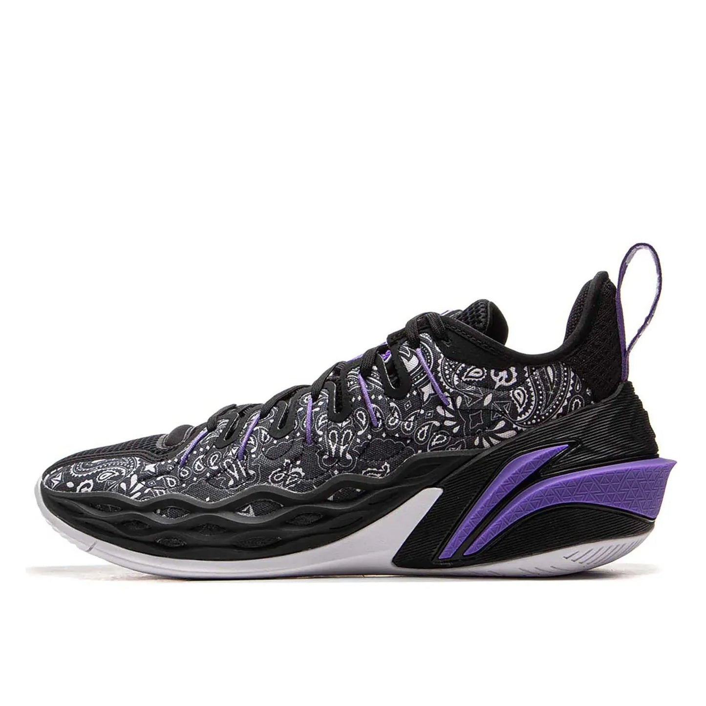 Tênis Li Ning Jimmy Buckets Black Purple