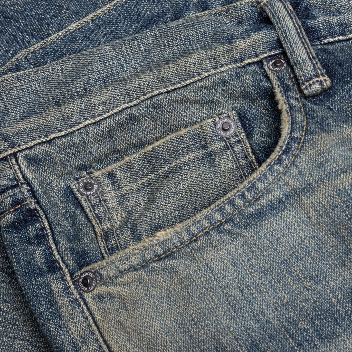 Savage Denim DP Wide Pants Indigo