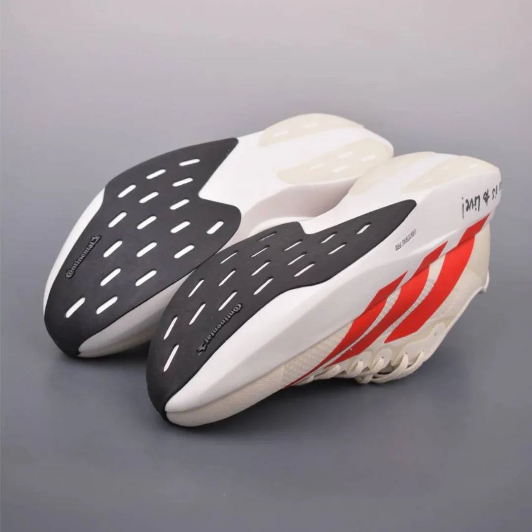 Tênis Adidas Adizero Evo SL Bege Vermelho