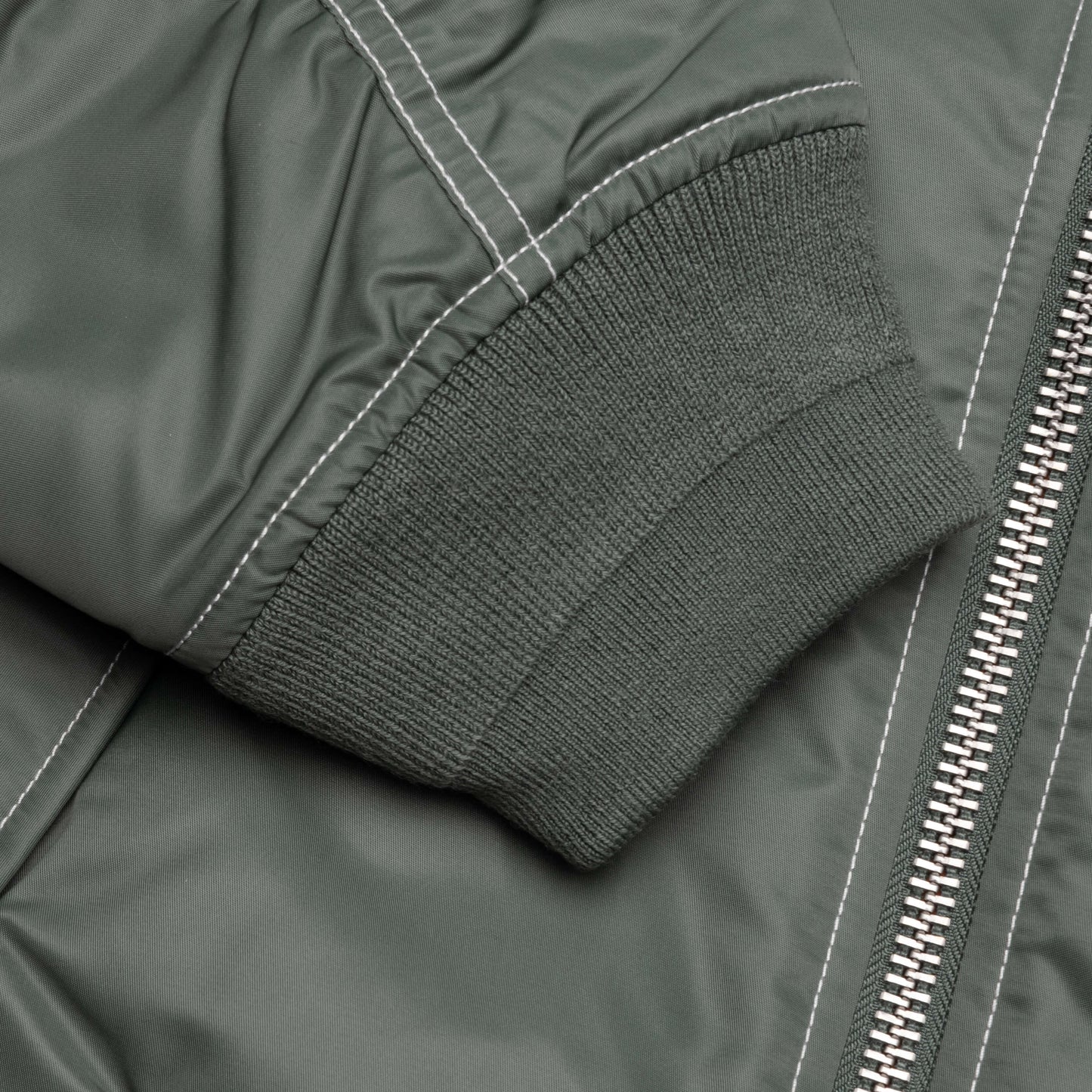Built Bomber Jacket Green