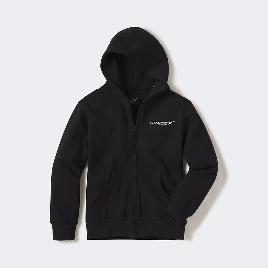 Kids SpaceX Zipper Hoodie