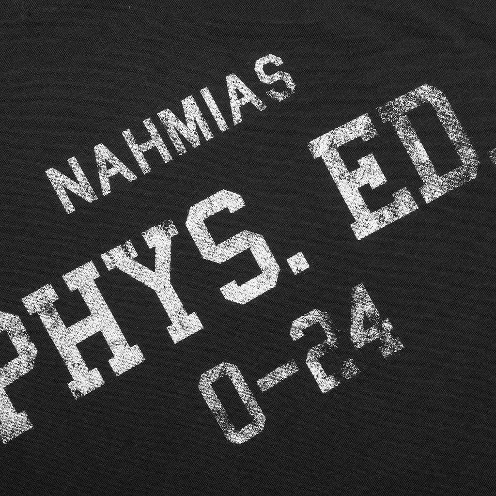 Physical Education Boxy T Shirt Off Black