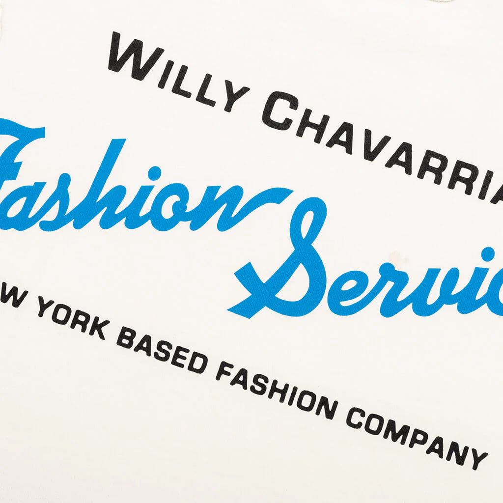 Fashion Services S S Buffalo Tee Cream