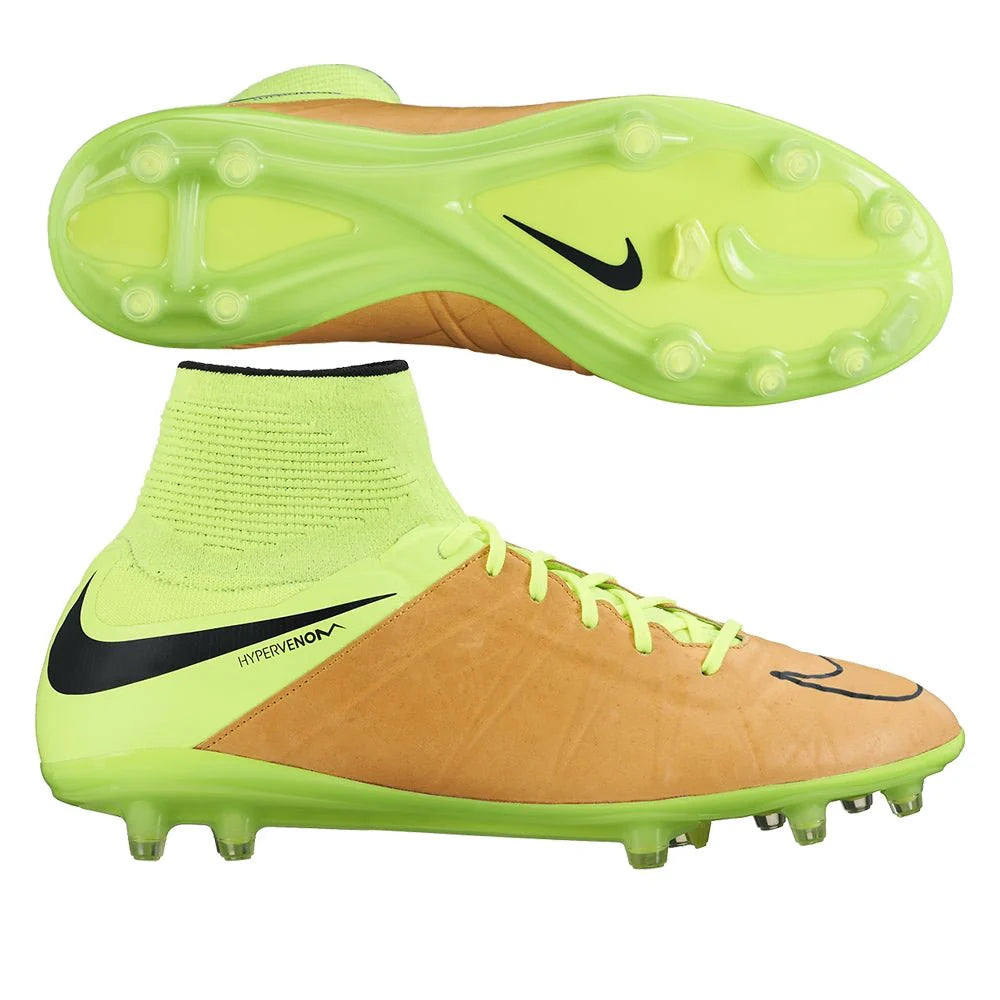 Nike Hypervenom Phantom II LT FG Firm Ground Soccer Cleats Canvas Black Volt