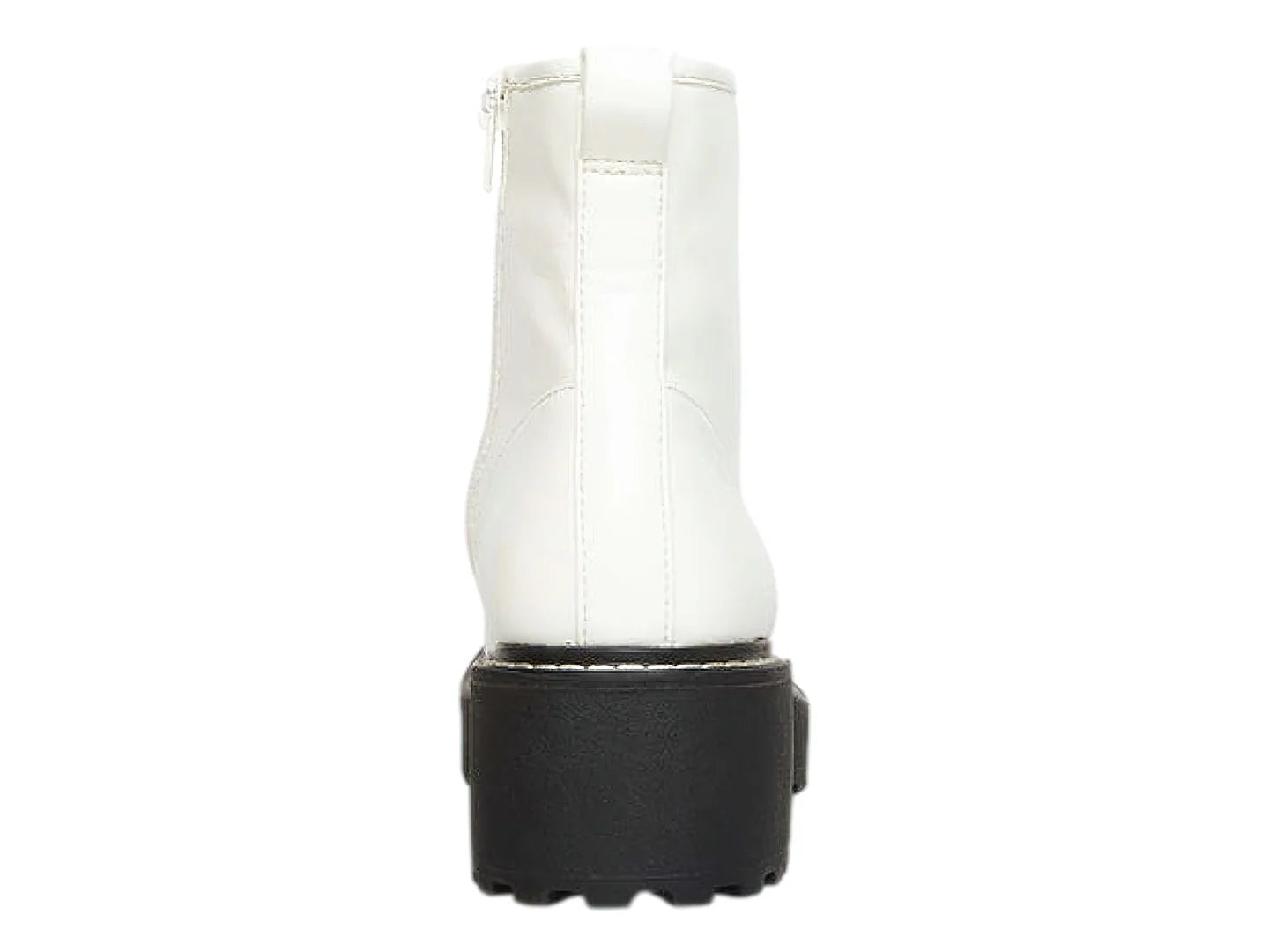 Botines Combat Madden Girl Blancos para Mujer