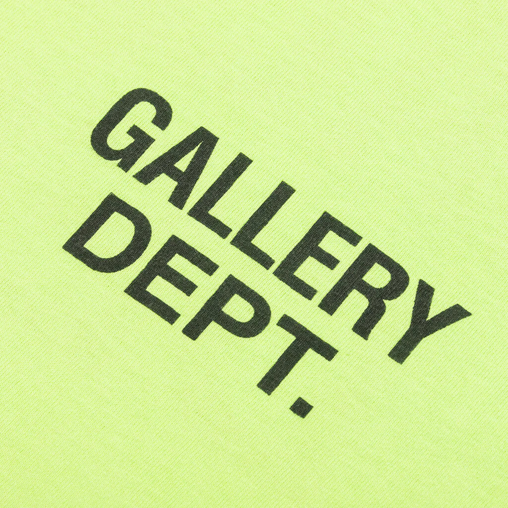 Vintage Souvenir Tee Lime Green