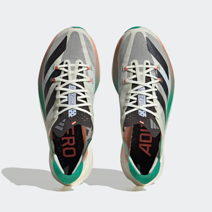 Adidas Adizero Adios Pro 3 Branco Preto Fusão Coral