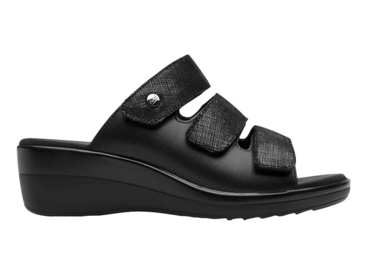 Sandalias Flexi Negro para Mujer