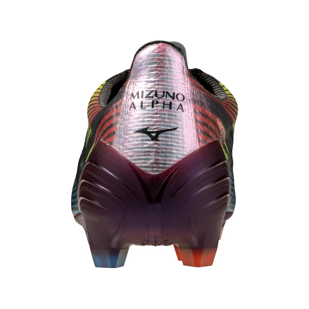 Mizuno Alpha II Japan FG Firm Ground Black Iridescent