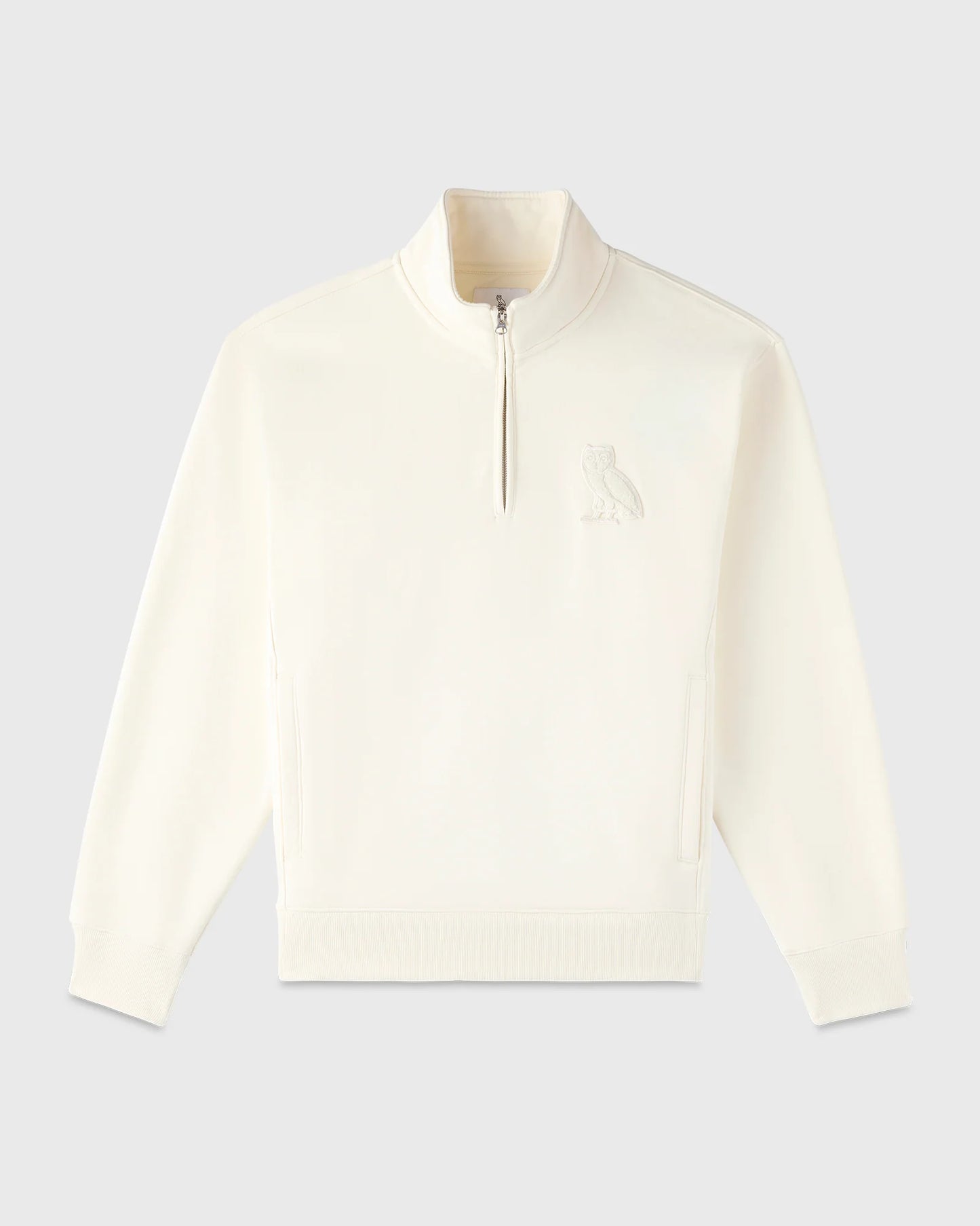 Signature Quarter Zip Mockneck Sweatshirt
