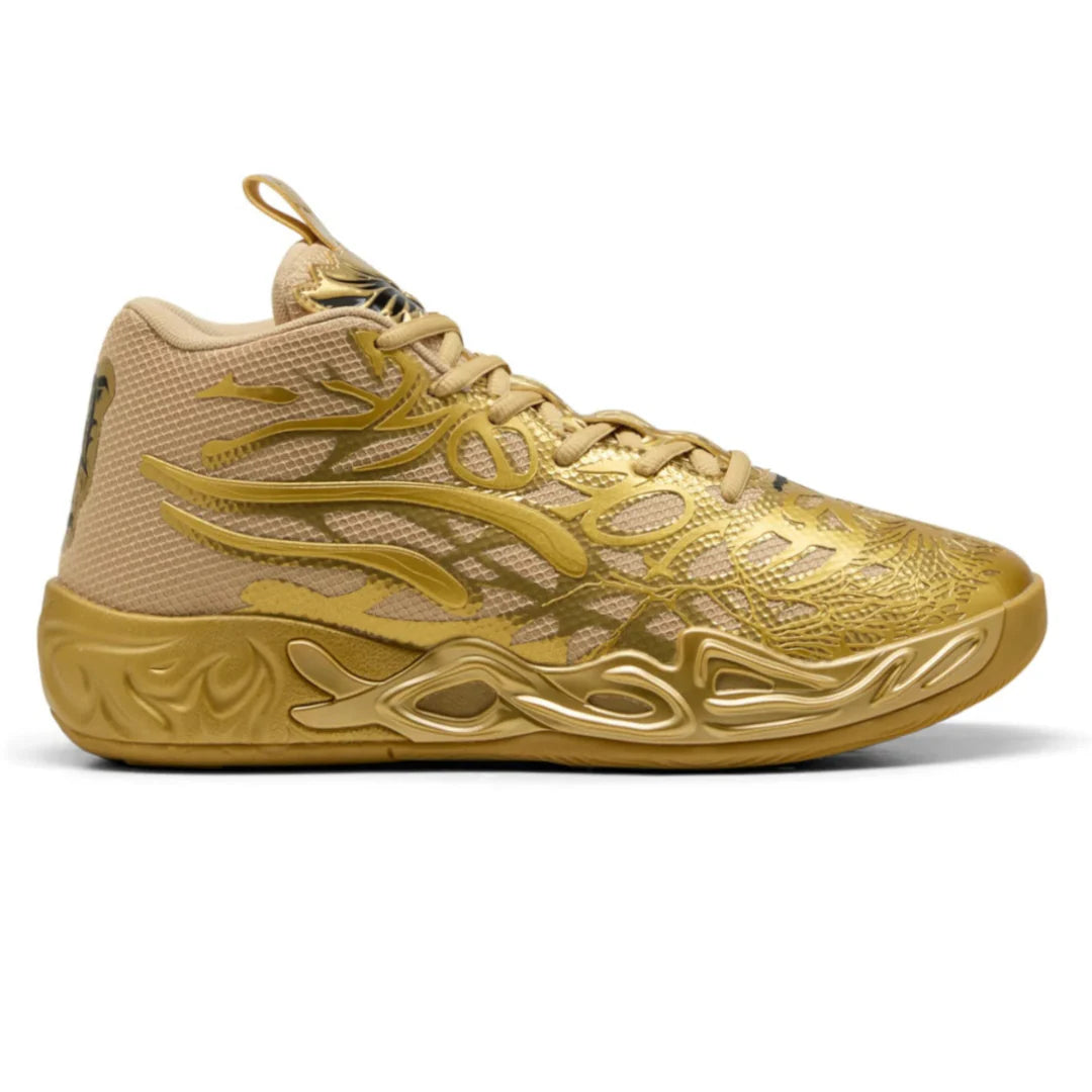 Tênis Puma LaMelo Ball MB04 Gold Child