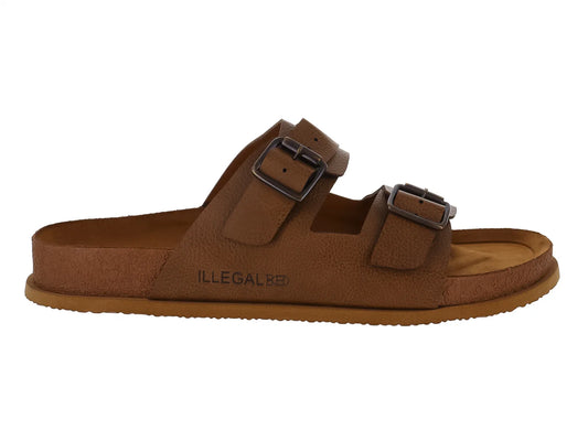 Sandalias ILLEGAL Café para Hombre