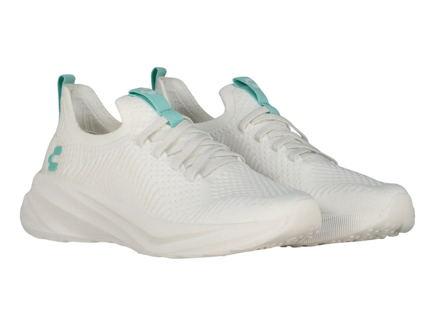 Tenis Charly Light Sport Blanco y Aqua para Mujer