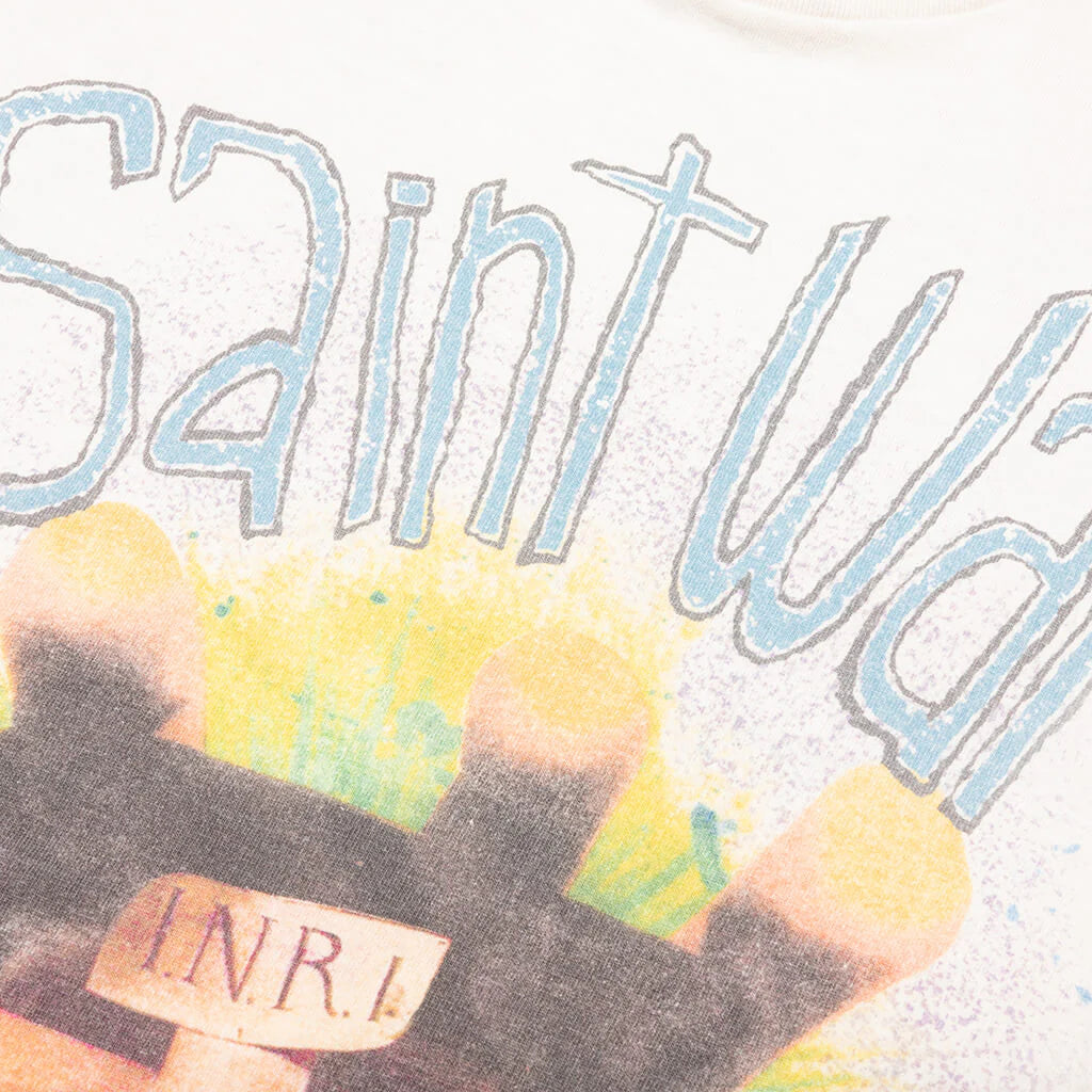 Saint War S S Tee White