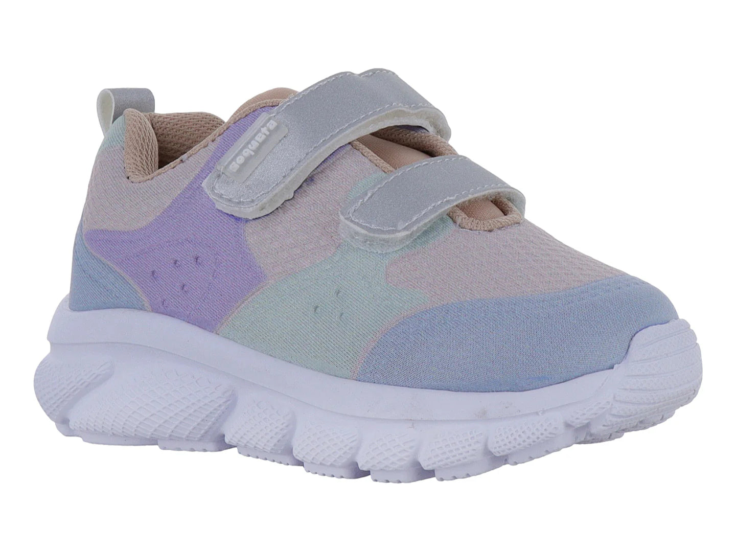 Tenis Coqueta Rosa y Gris para Niña