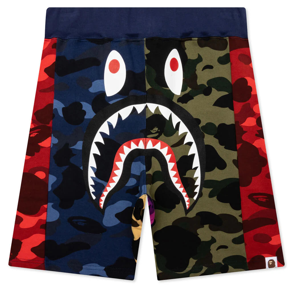 Mix Camo Crazy Sweat Shorts Multi