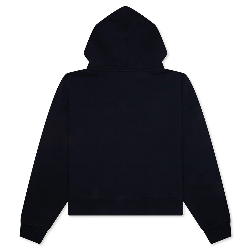 College Hoody Black Dark Red
