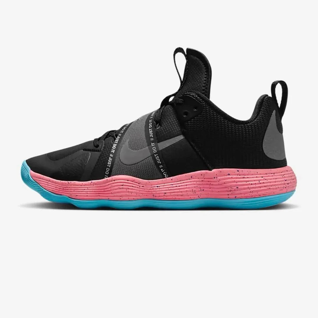 Tênis Nike React HyperSet 1 Vôlei Preto Rosa
