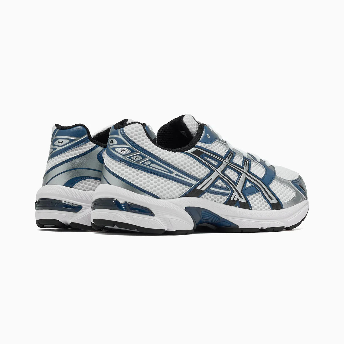 Sneakers ASICS Running Mesh Bleu Blanc Confort Quotidien