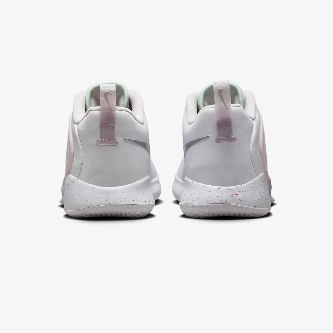 Tênis Nike React HyperSet 2 Vôlei Rosa Branco