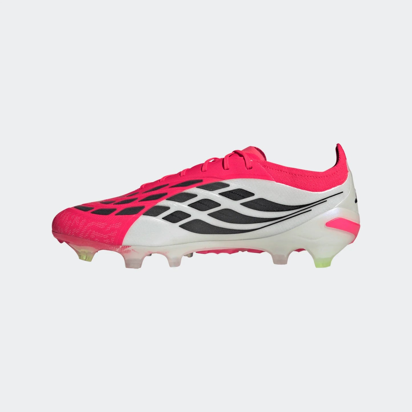 adidas Predator Elite FG Firm Ground Mens Soccer Cleats Lucid Red Black White