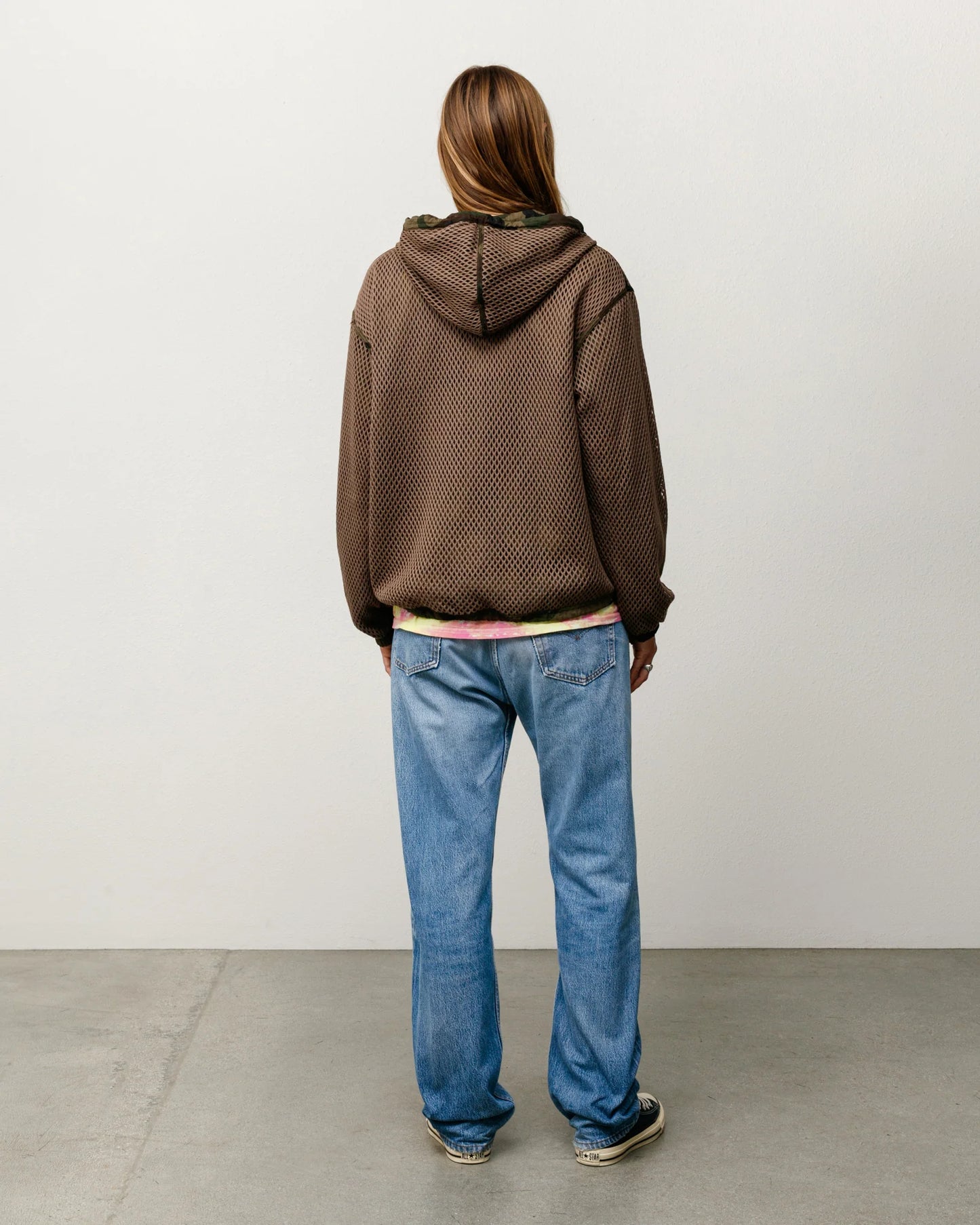LAYERED MESH REVERSIBLE JACKET