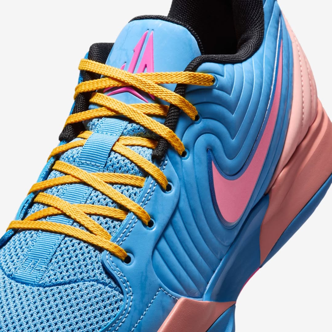 Tênis Nike Ja 2 EP Blue with Pink
