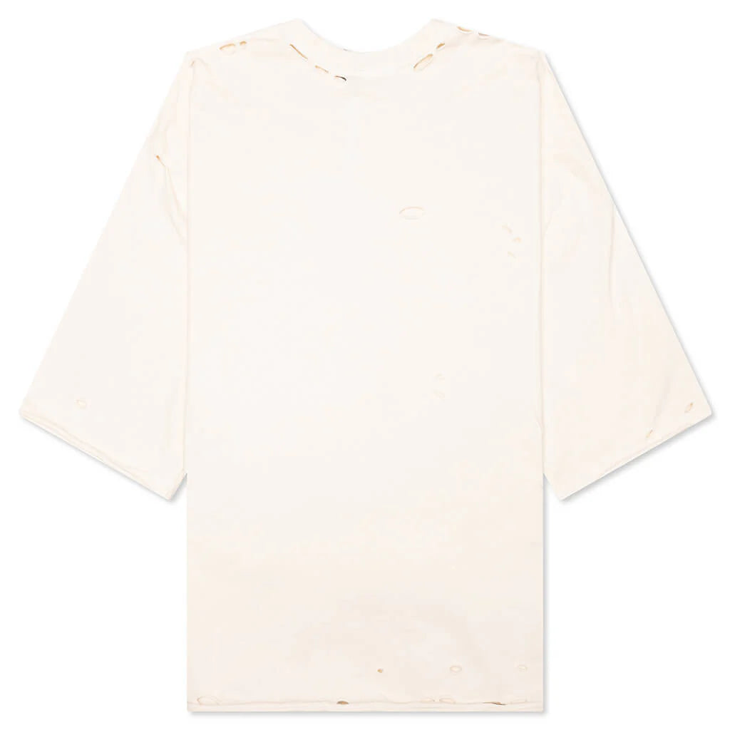 Budweiserria Destroyed Buffalo Tee Off White