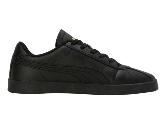 Tenis PUMA Club II SL Negro con Dorado para Hombre