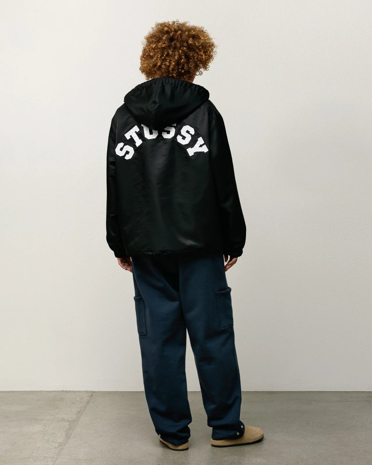 HOODED COACHES JACKET