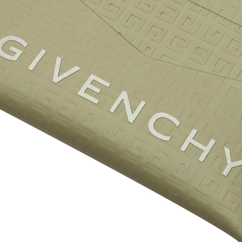 Card Holder in Classic 4G Leather Khaki