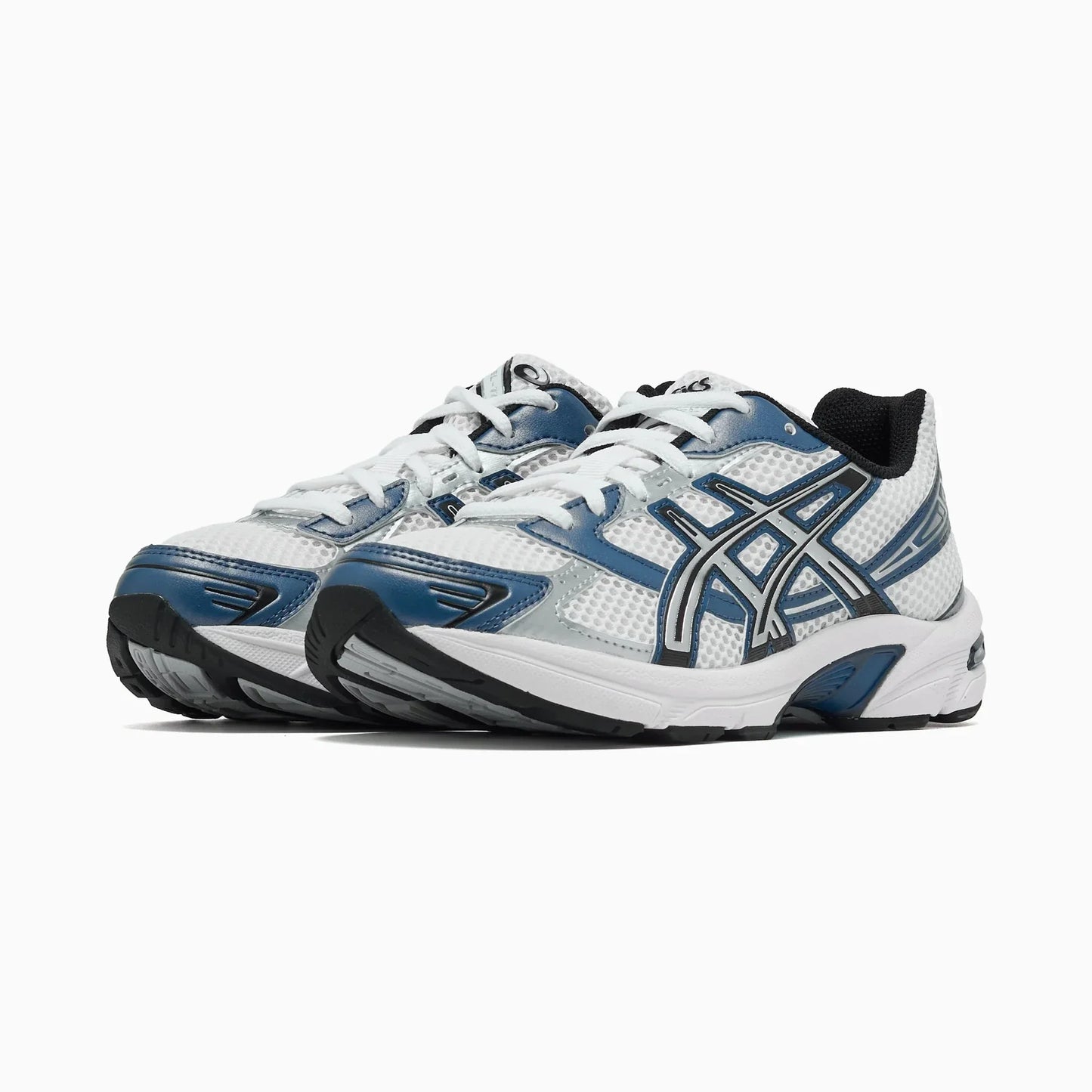 Sneakers ASICS Running Mesh Bleu Blanc Confort Quotidien