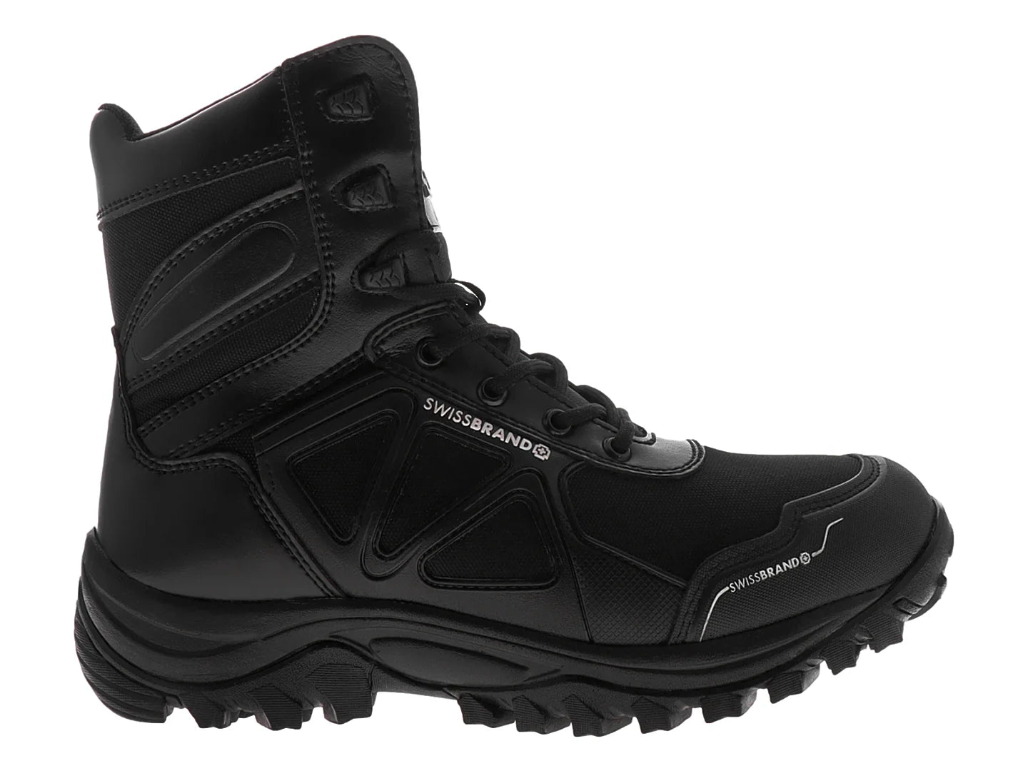 Botas Tácticas Swissbrand Negro para Hombre