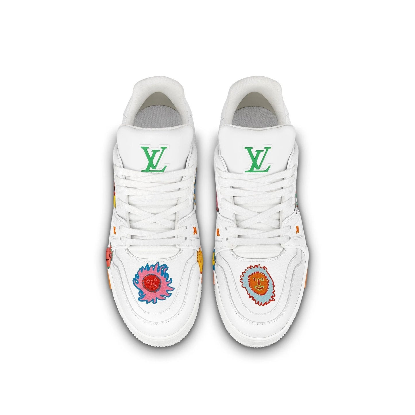 Louis Vuitton x Yayoi Kusama Trainer White Print