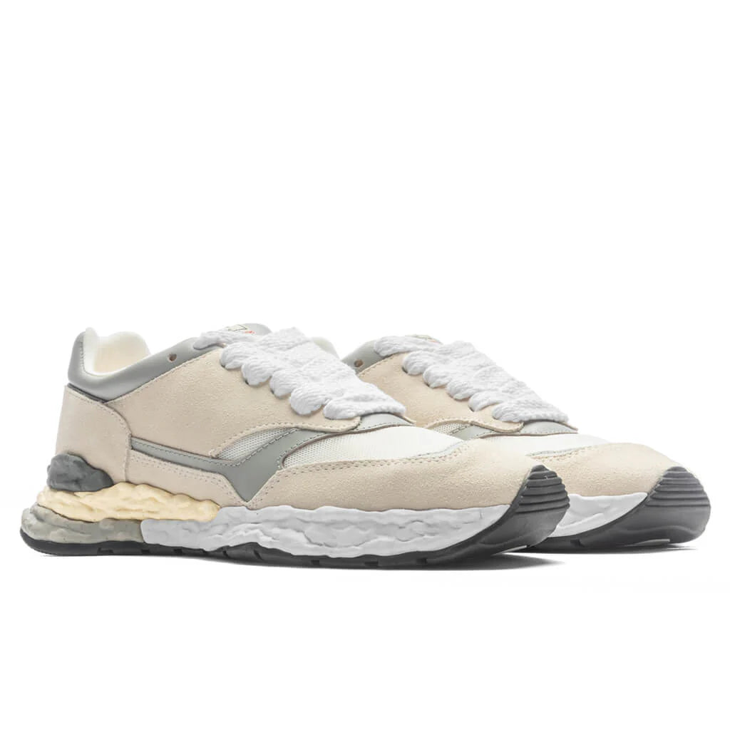 George OG Sole Mix Material Low Top White