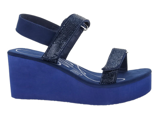 Sandalias Sary Azul Marino para Mujer