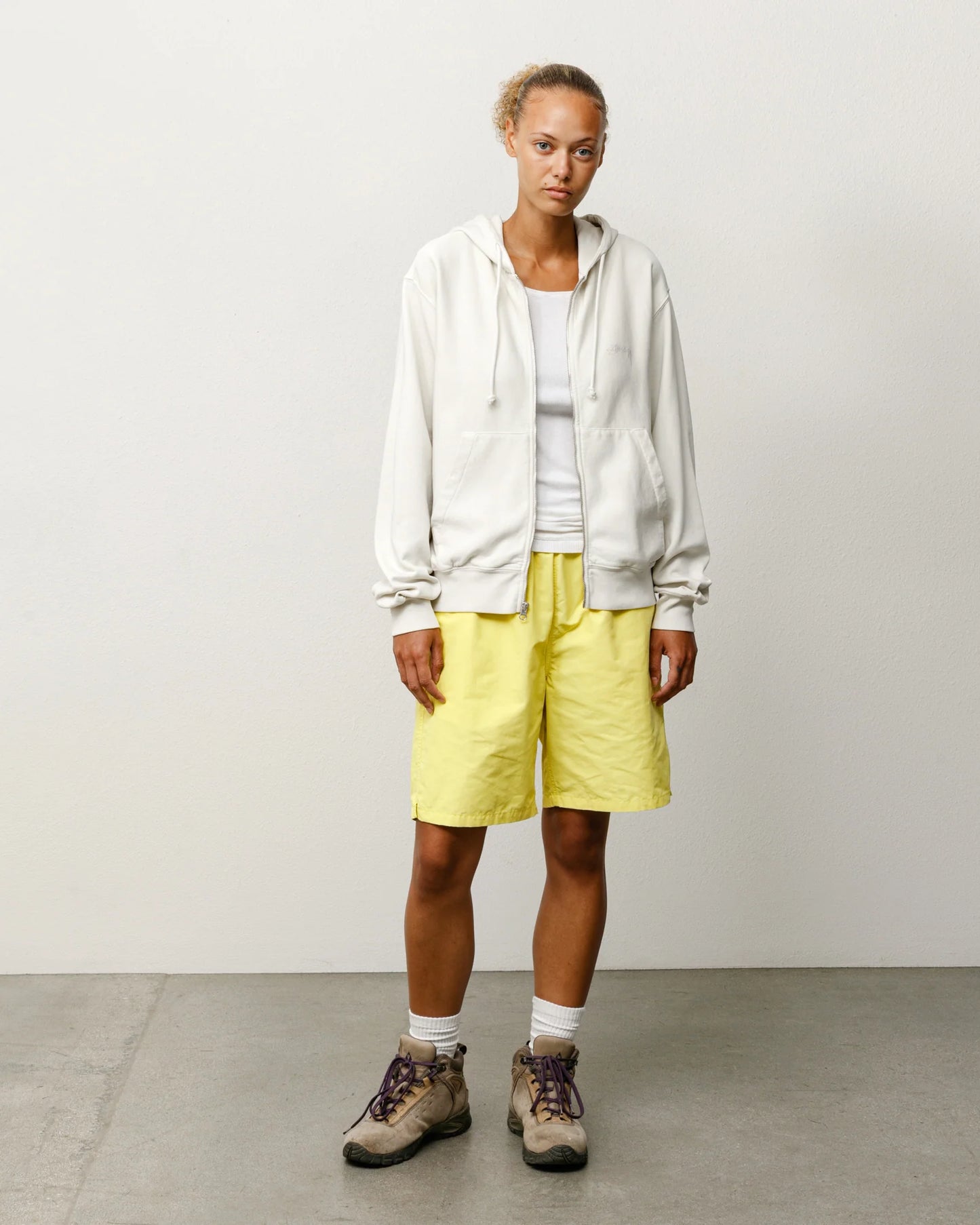 LIGHTWEIGHT TERRY ZIP HOODIE