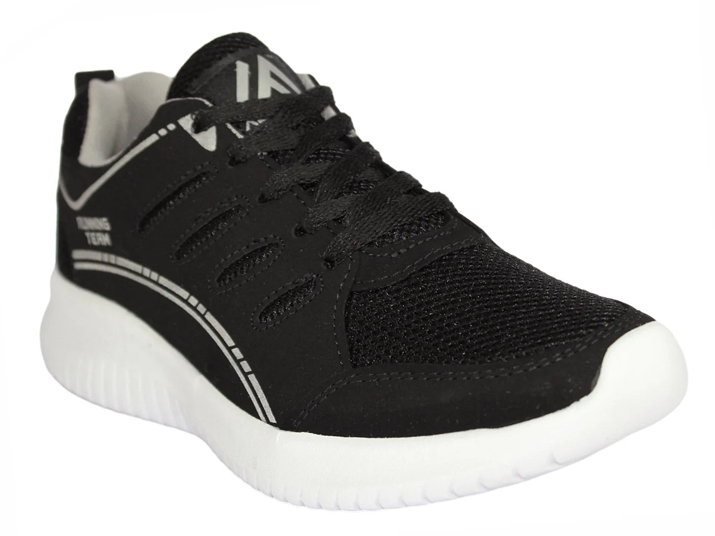 Tenis Alterno 620 Negro con Plata para Mujer