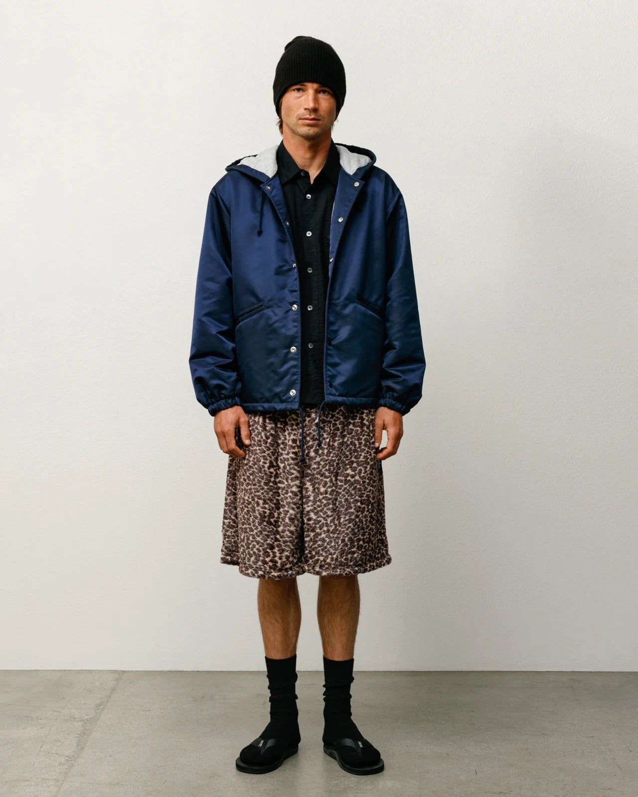 HOODED COACHES JACKET