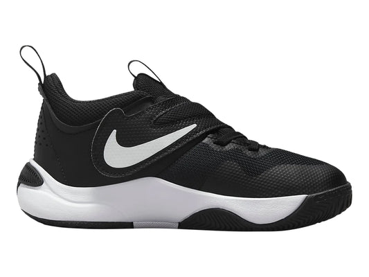 Tenis Nike Team Hustle D 11 Negro con Blanco para Niño