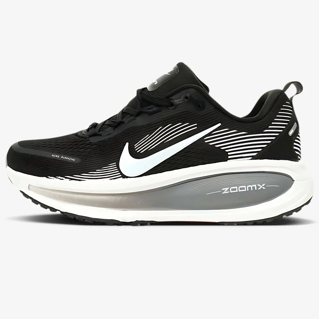 Nike Vomero 18 Preto Branco Cinza