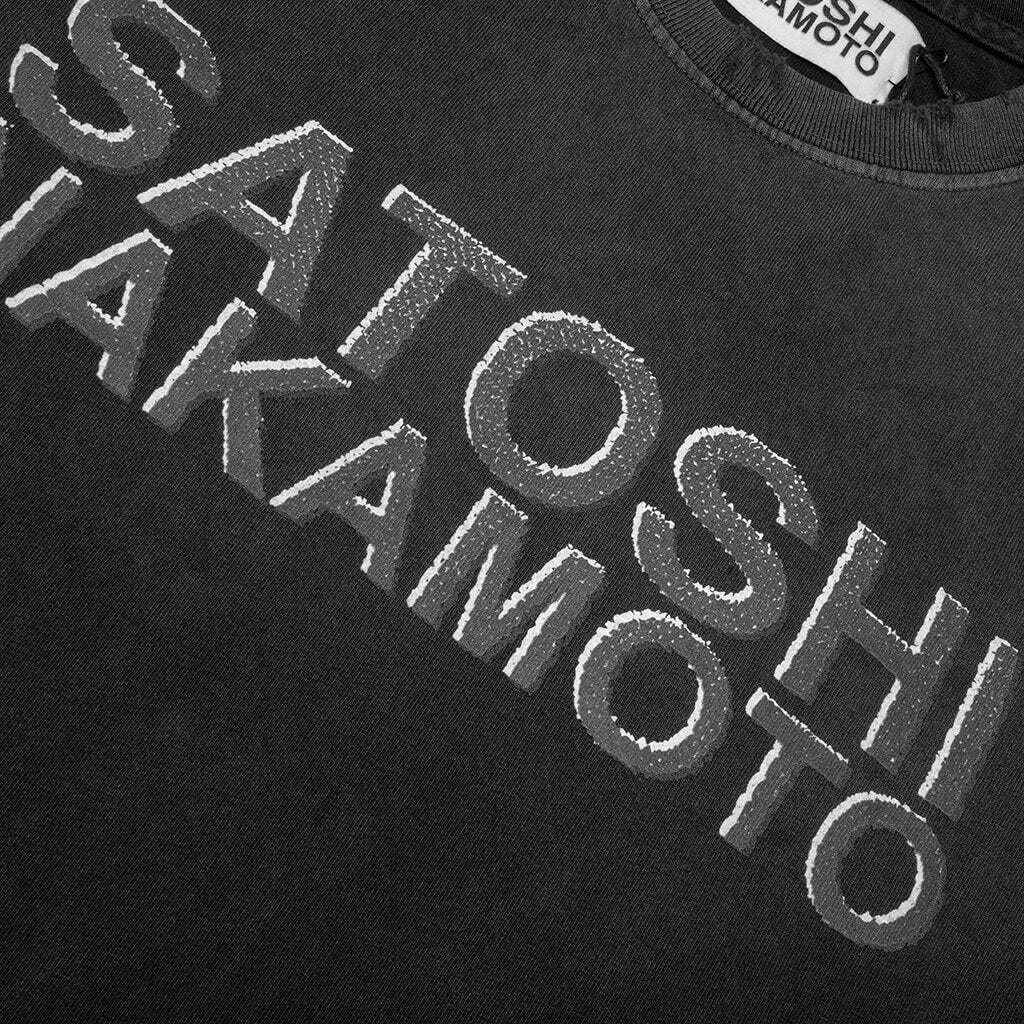 Shadow Logo Tee Black