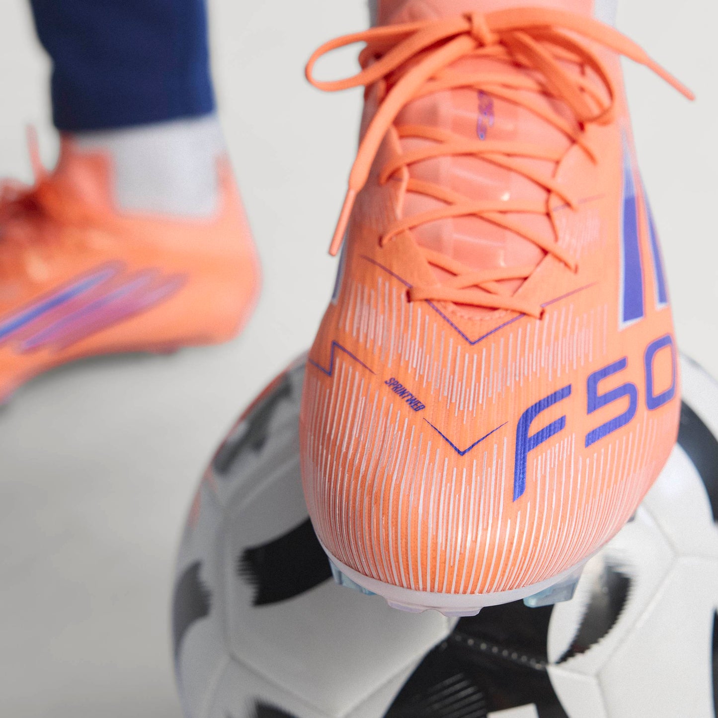 adidas F50 Elite FG Mens Soccer Cleats Orange Blue White